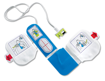 One-piece CPR-D•padz™ (these electrodes are required for the unique CPR feedback function of this AED.)