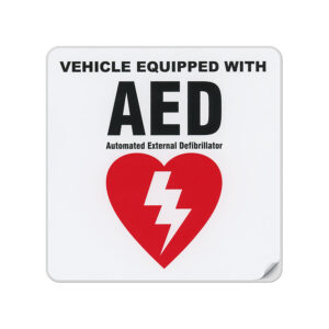 Vehicle AED Decal