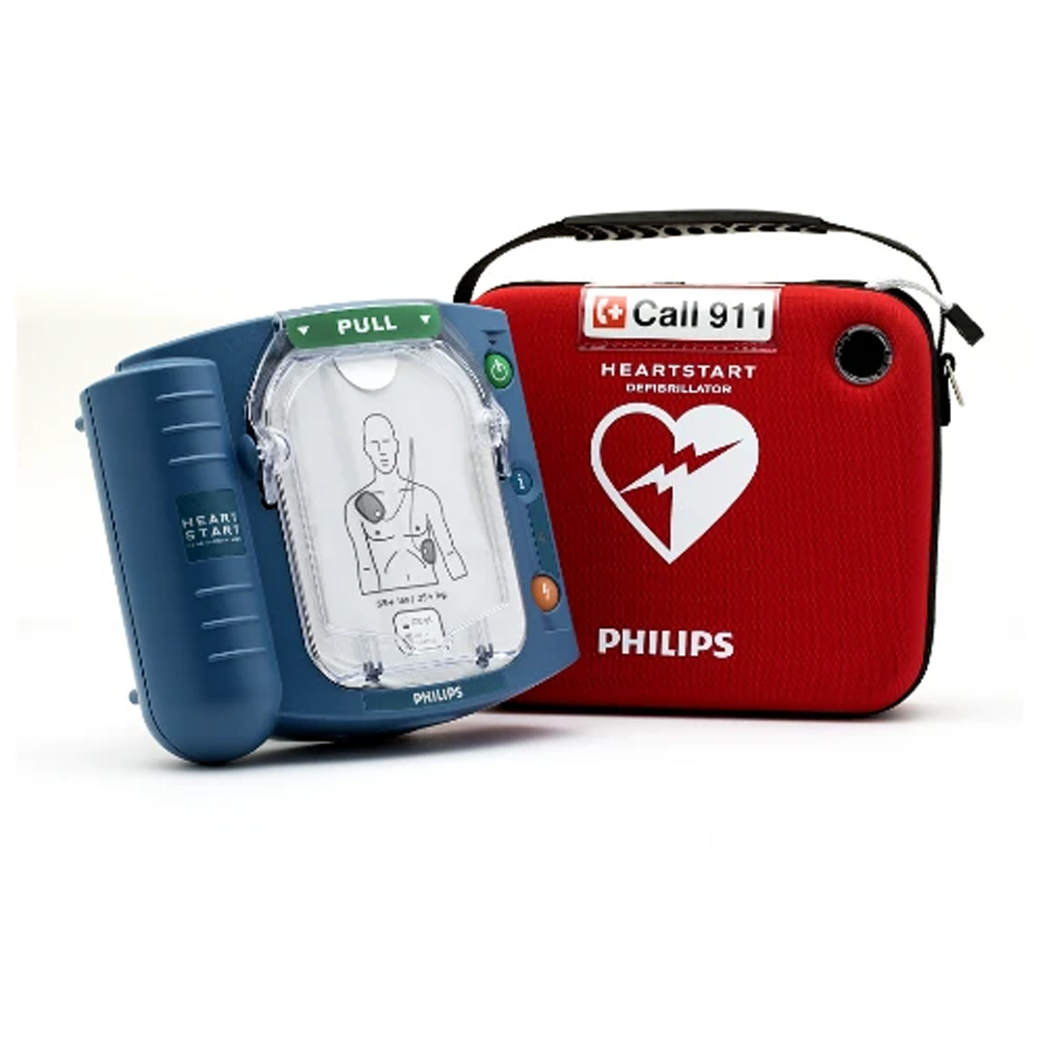 Philips HeartStart OnSite Defibrillator with Slim Carry Case