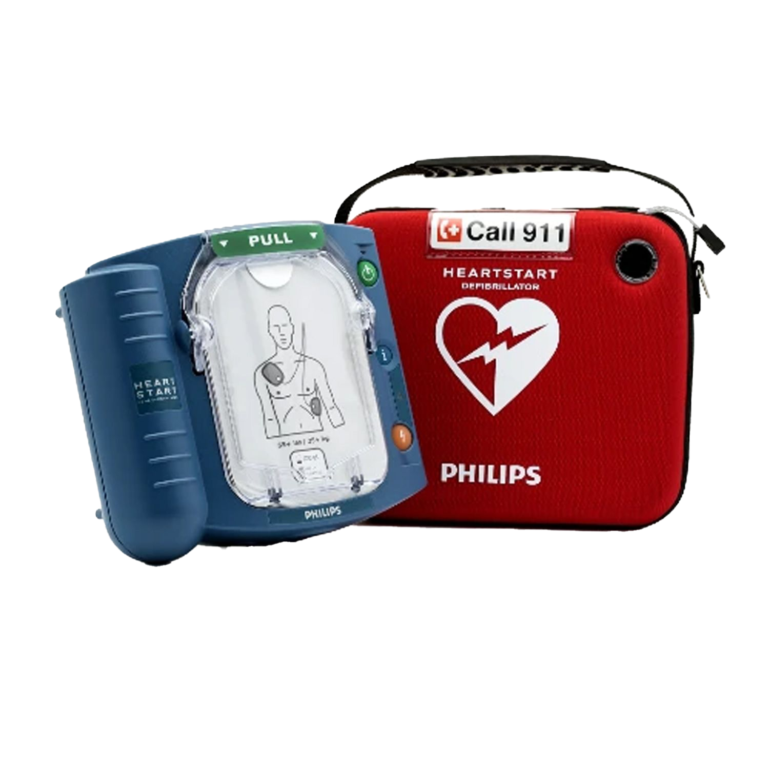 Philips HeartStart OnSite Defibrillator with Slim Carry Case