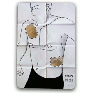 Philips Adult Pad Placement Guide