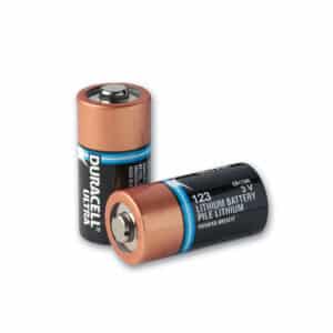 Type 123 Duracell® Lithium Batteries, pack of 10